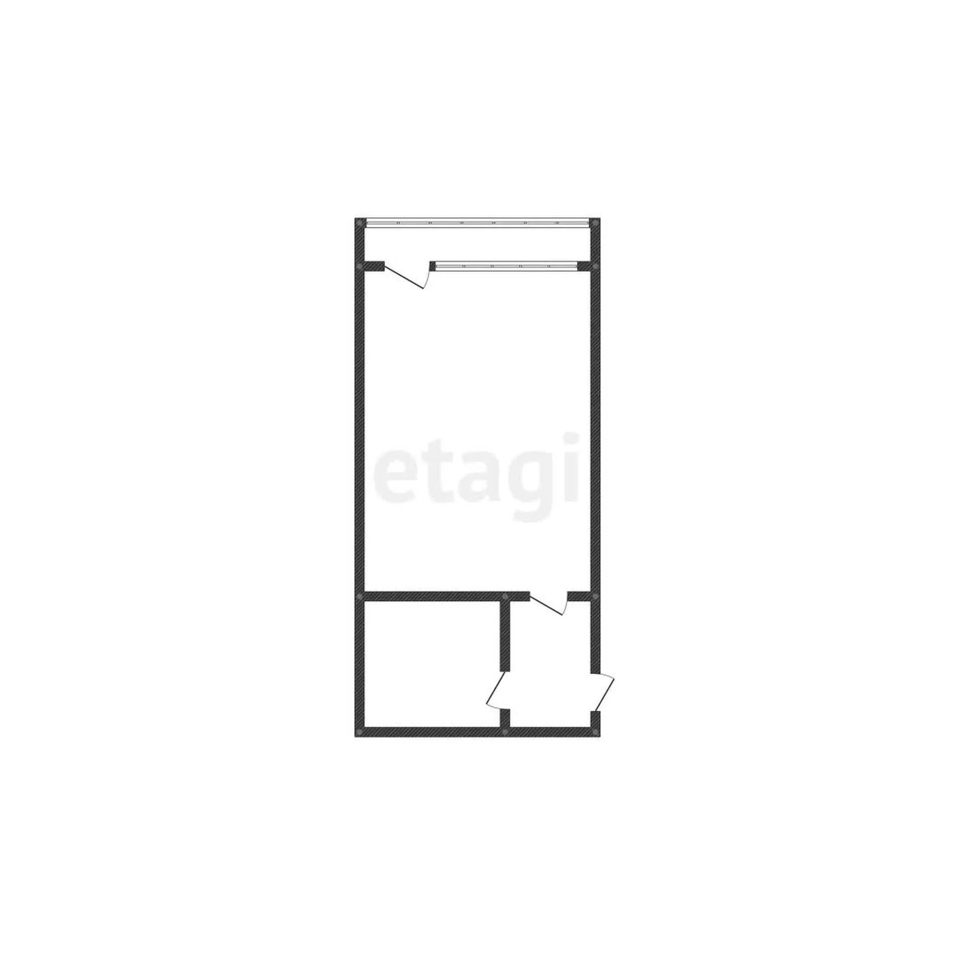 Студия, 30м² (Бжегокайская улица, 21/2к2а) - миниатюра 20