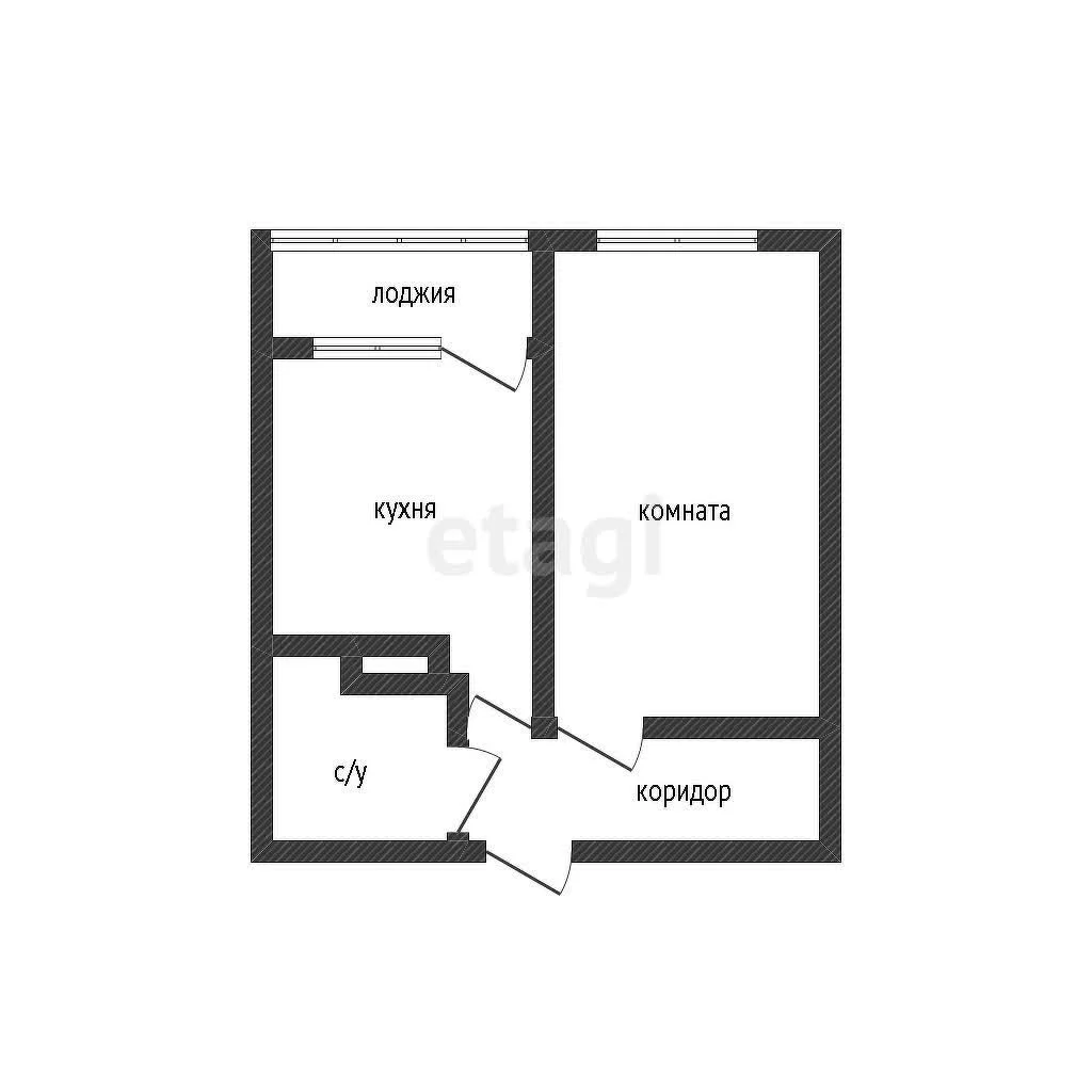 1-к квартира, 34м² (улица Западный Обход, 39/2к3) - миниатюра 28