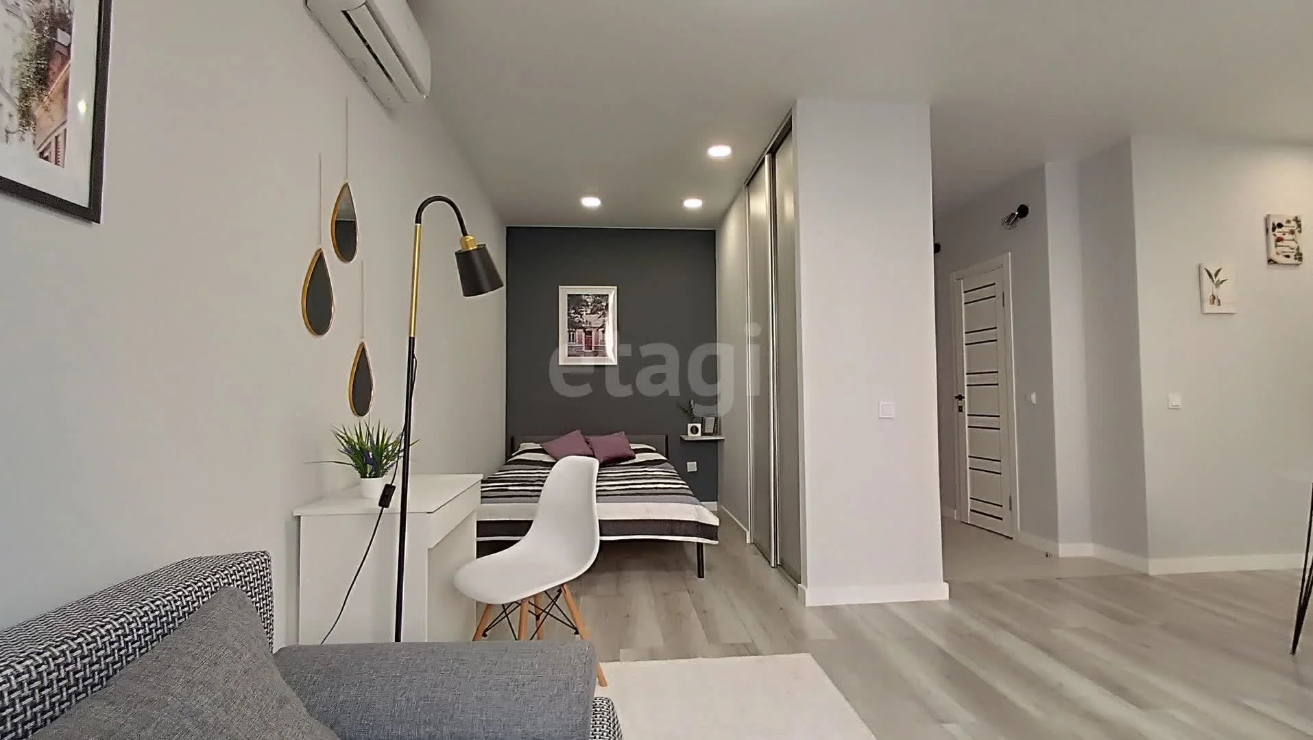1-к квартира, 34м² (улица Западный Обход, 39/2к3) - миниатюра 3