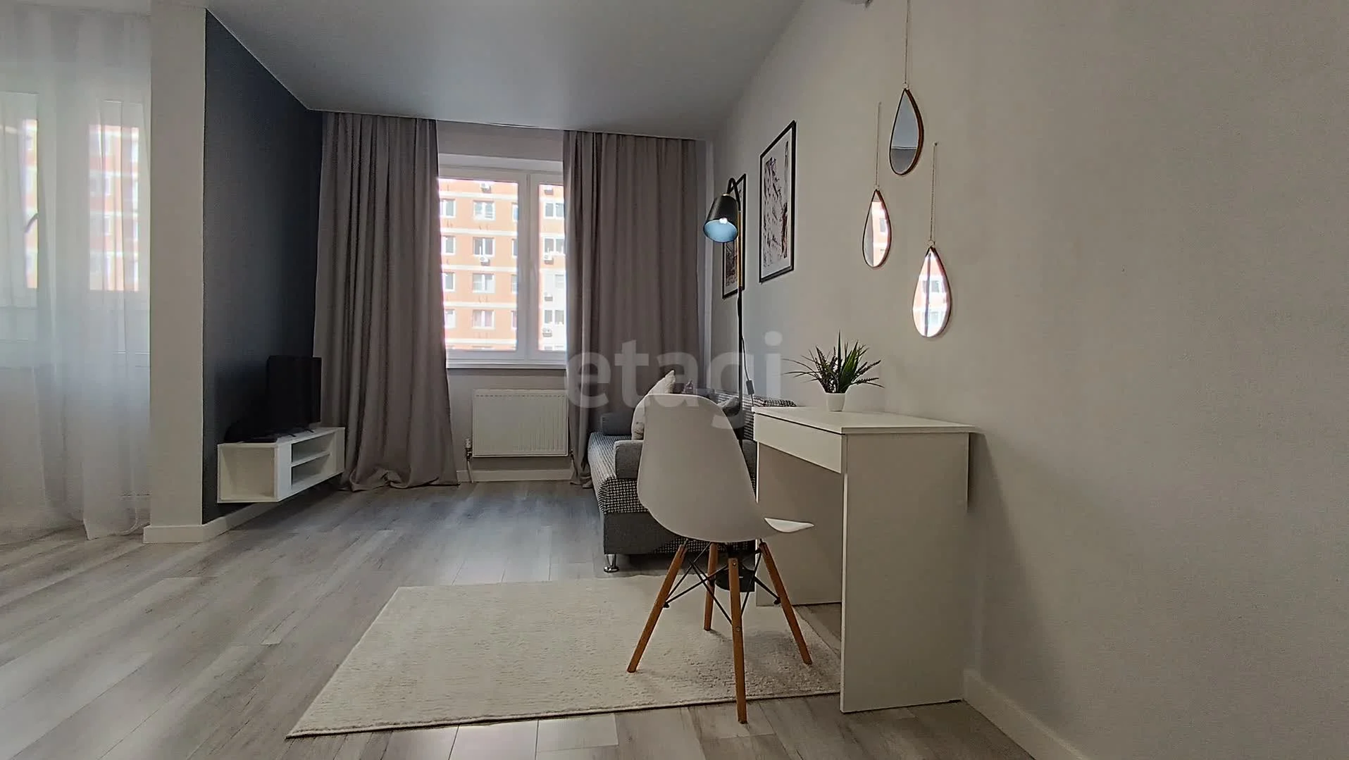 1-к квартира, 34м² (улица Западный Обход, 39/2к3) - миниатюра 5