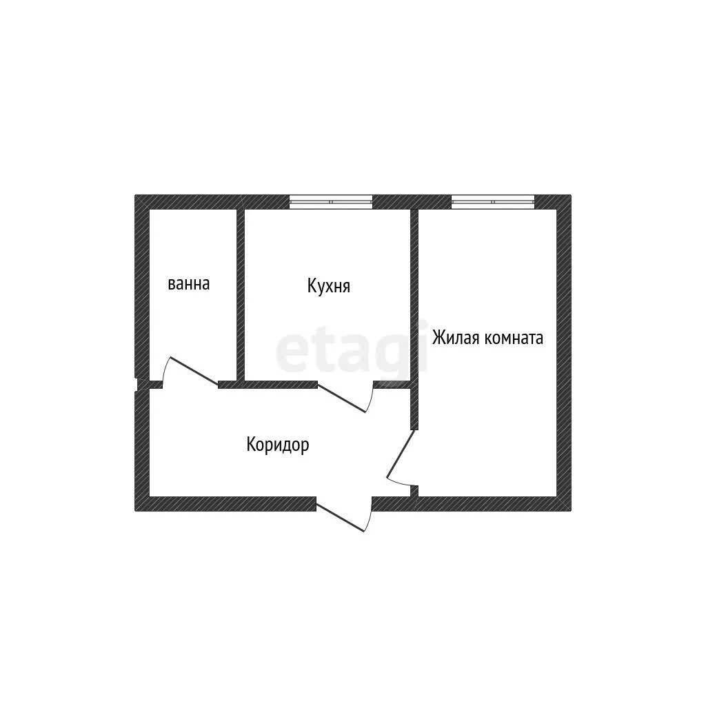 1-к квартира, 43.7м² (улица Чкалова, 9) - миниатюра 13