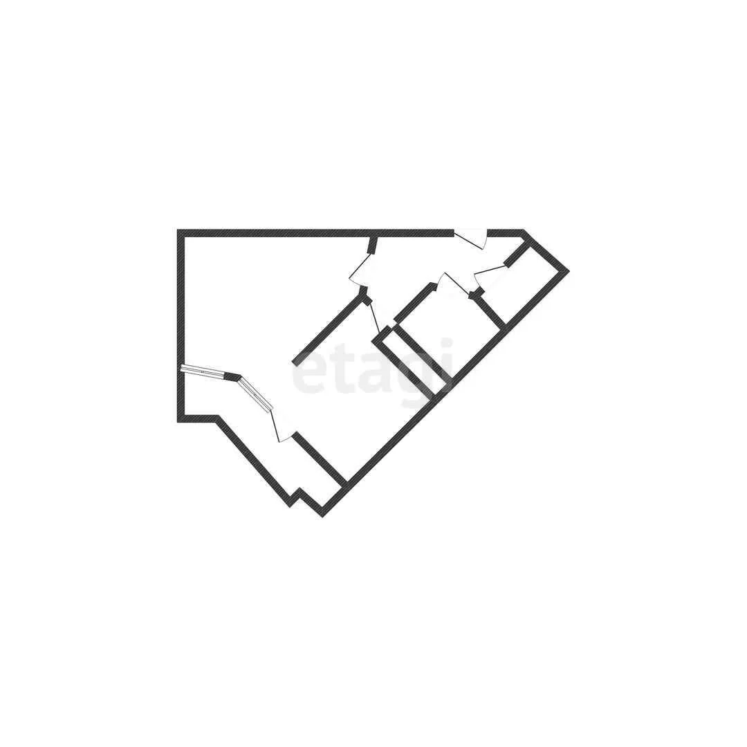 1-к квартира, 54.5м² (улица Будённого, 129) - миниатюра 38