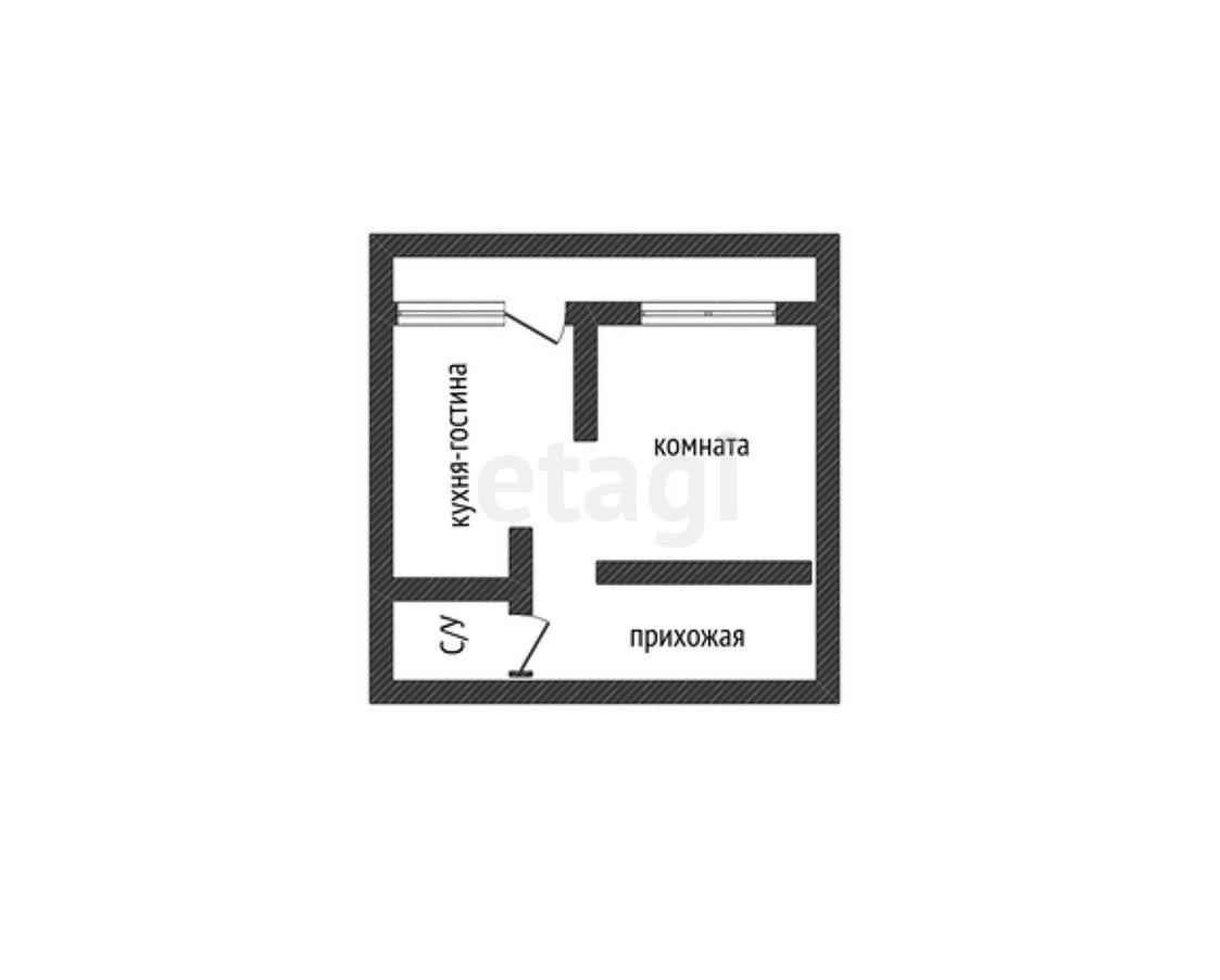 1-к квартира, 44.1м² (улица Невкипелого, 10) - миниатюра 25
