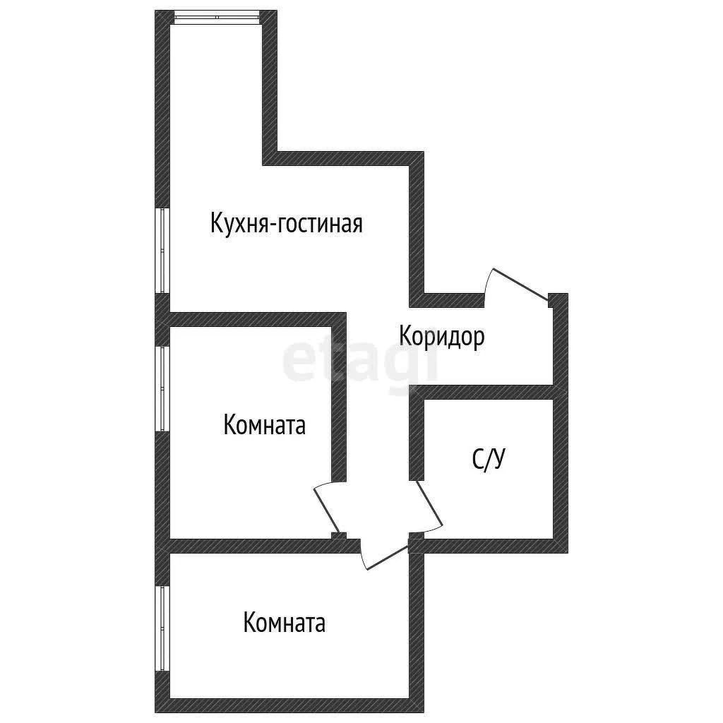 2-к квартира, 90.1м² (улица Гагарина, 248/1) - миниатюра 24