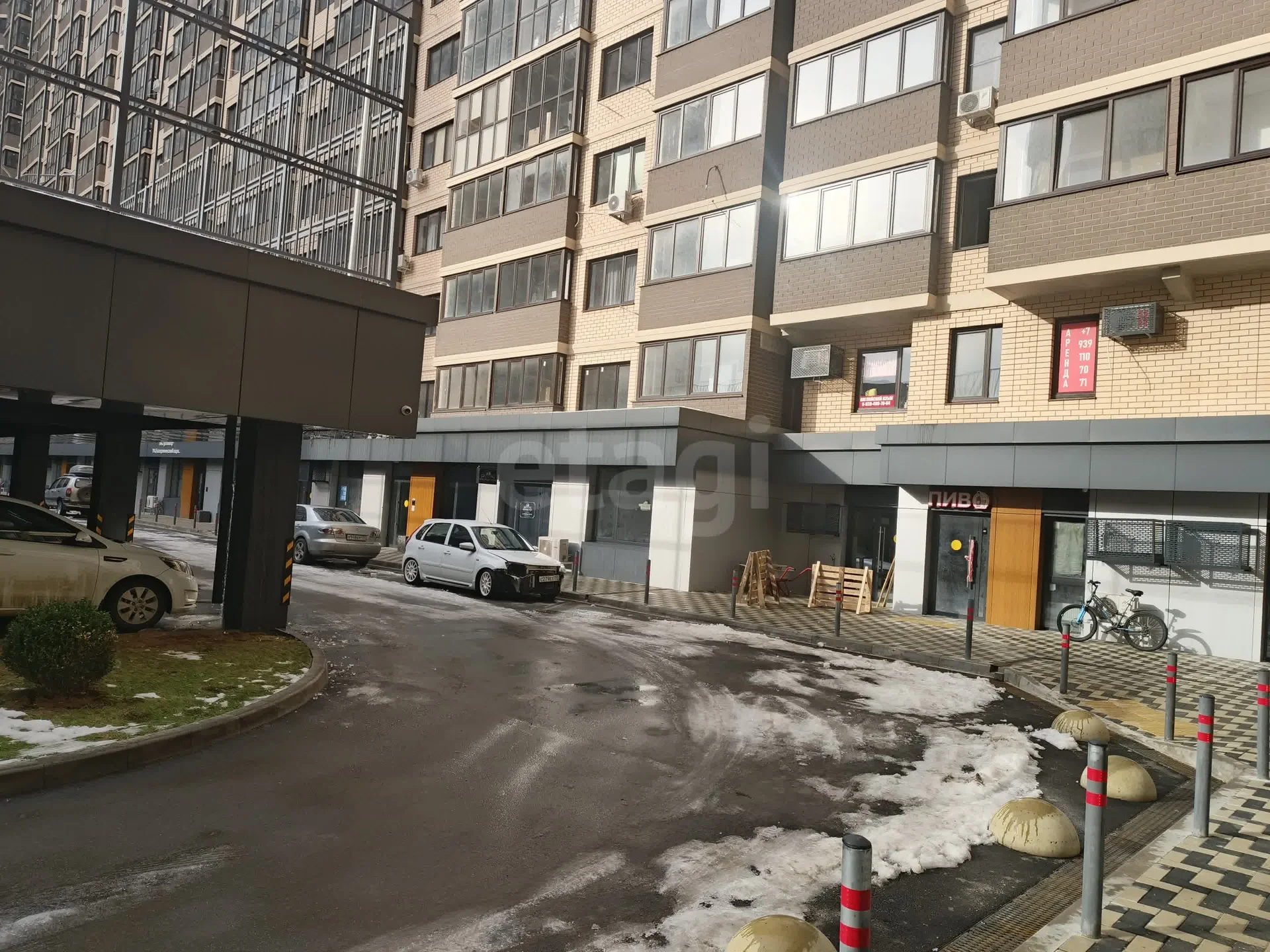1-к квартира, 33м² (Российская улица, 257/7) - миниатюра 23