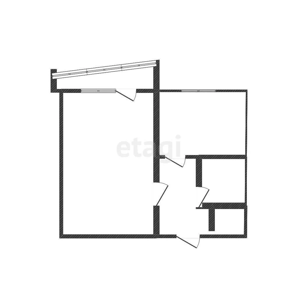 1-к квартира, 35.1м² (улица имени Героя Ростовского, 8к3) - миниатюра 10