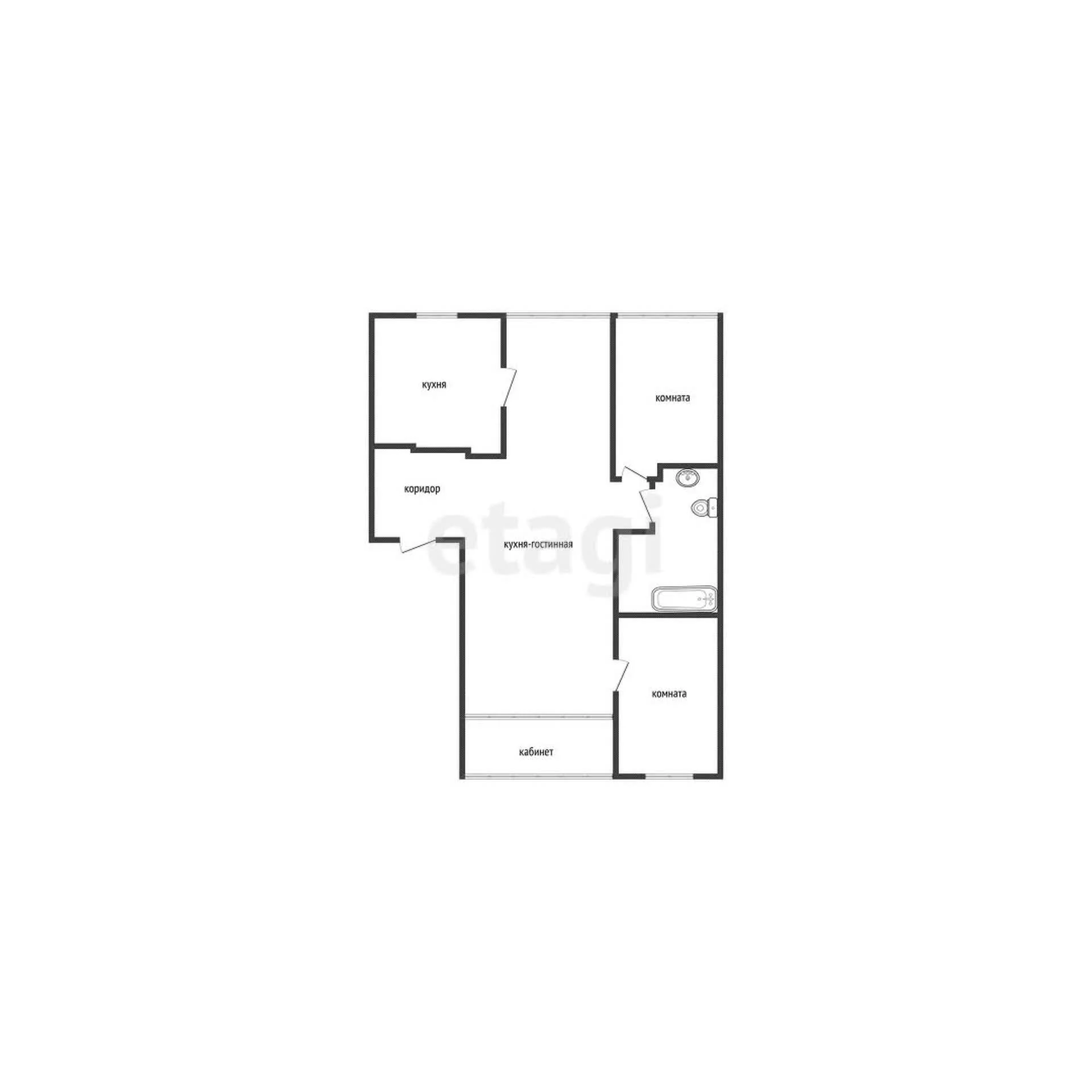 4-к+ квартира, 130м² (Кожевенная улица, 28) - миниатюра 27