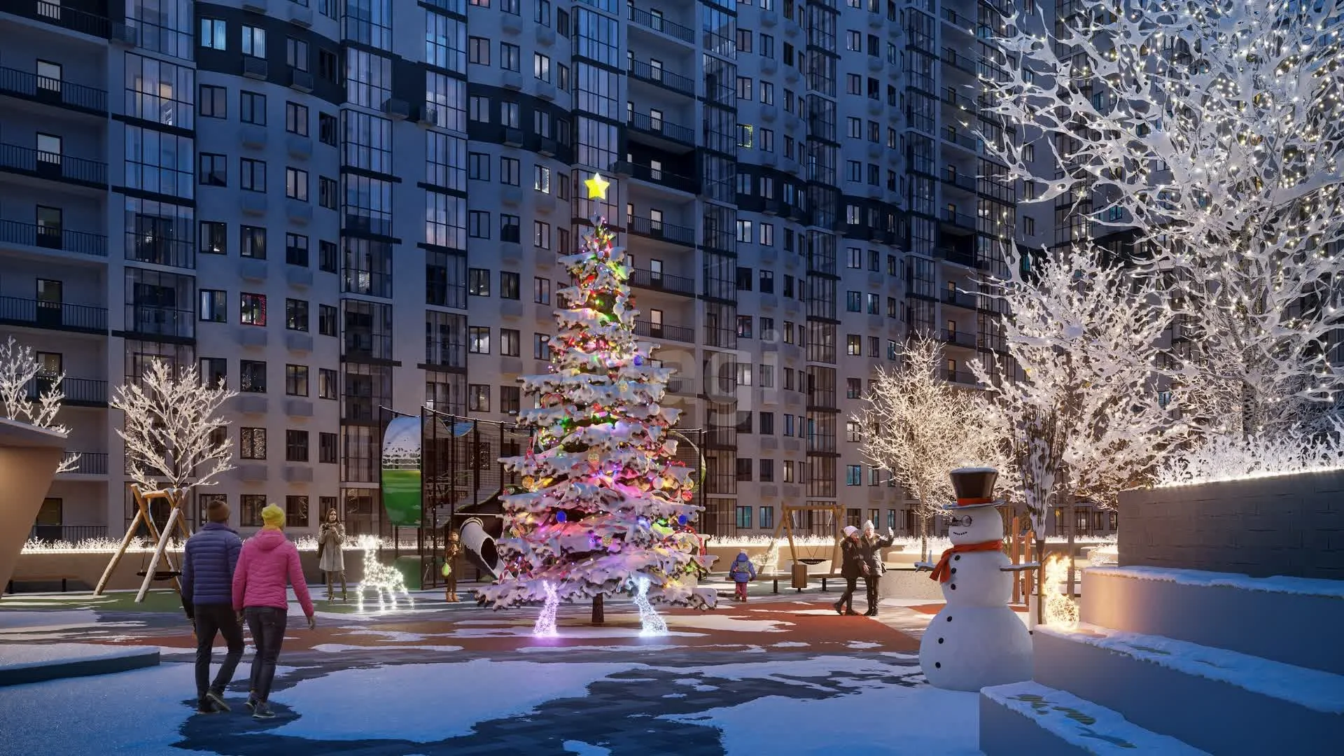 2-к квартира, 58.36м² (Уральская улица, 100/6) - изображение 1