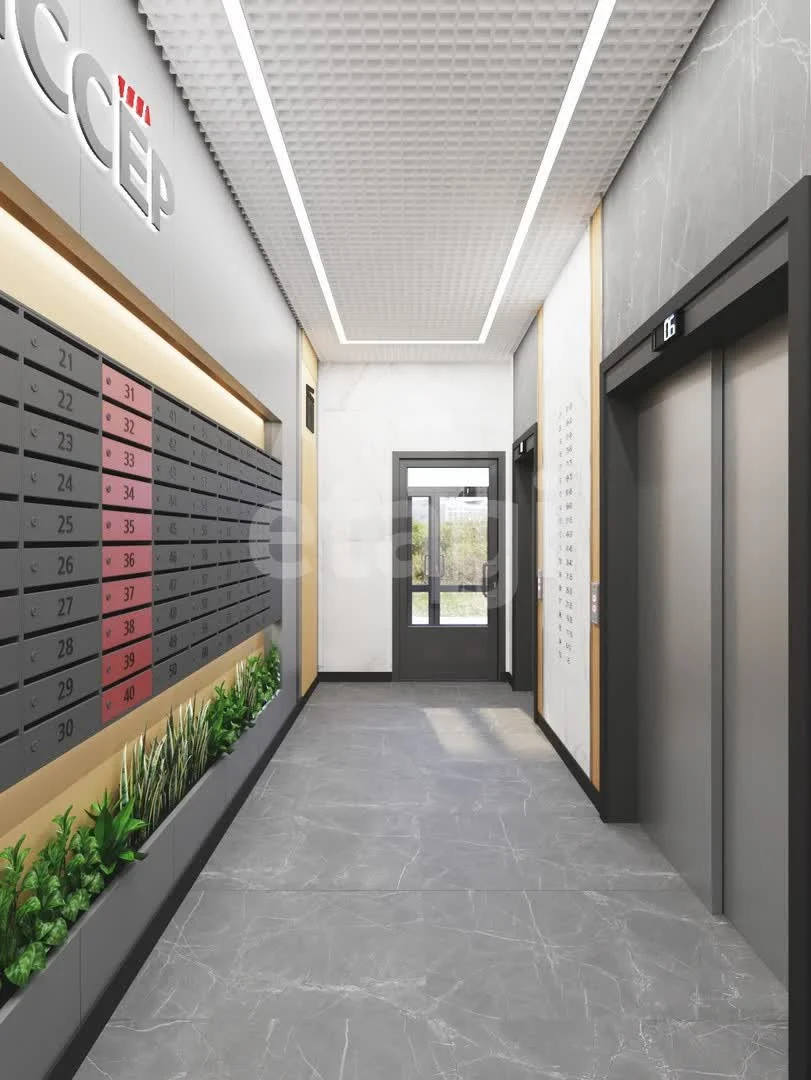2-к квартира, 58.36м² (Уральская улица, 100/6) - миниатюра 10