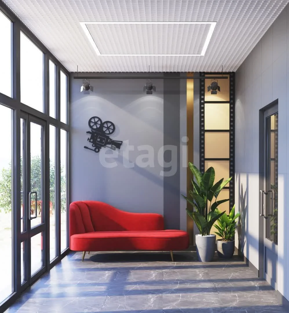 2-к квартира, 58.36м² (Уральская улица, 100/6) - миниатюра 4