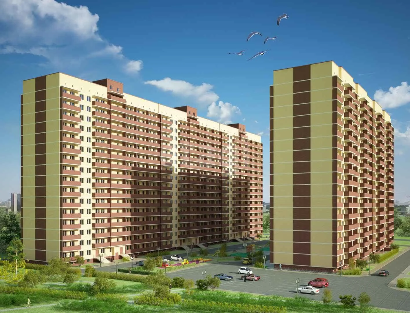 1-к квартира, 41.4м² (улица Евгении Жигуленко, 3) - миниатюра 8