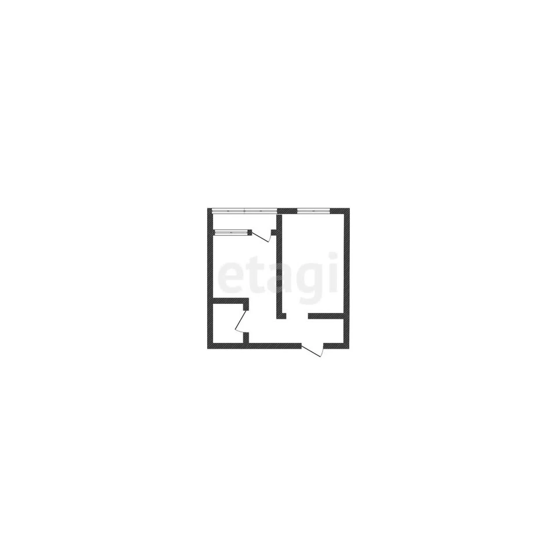 1-к квартира, 34.1м² (Войсковая улица, 6) - миниатюра 17