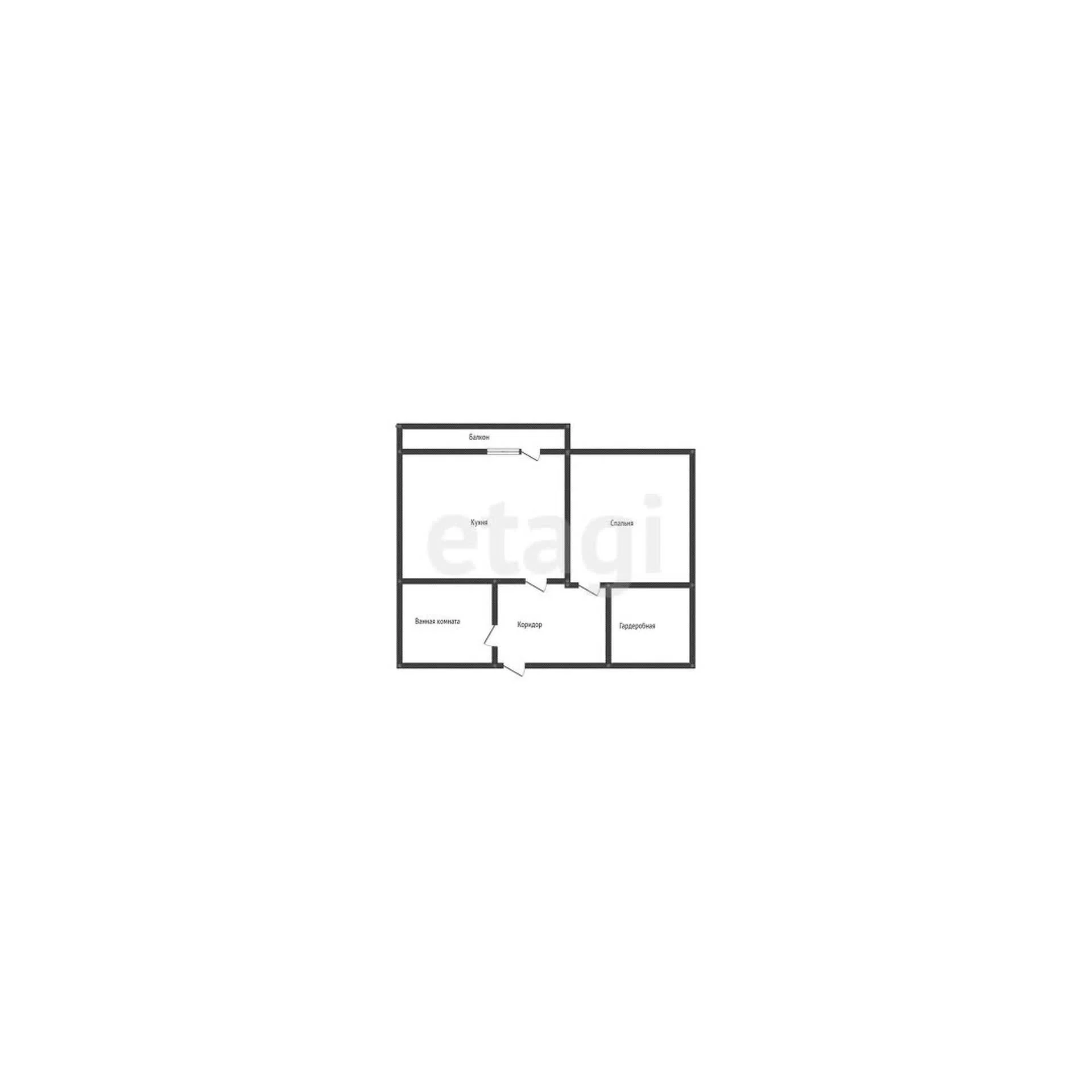 1-к квартира, 30.3м² (Сербская улица, 6/3) - миниатюра 8