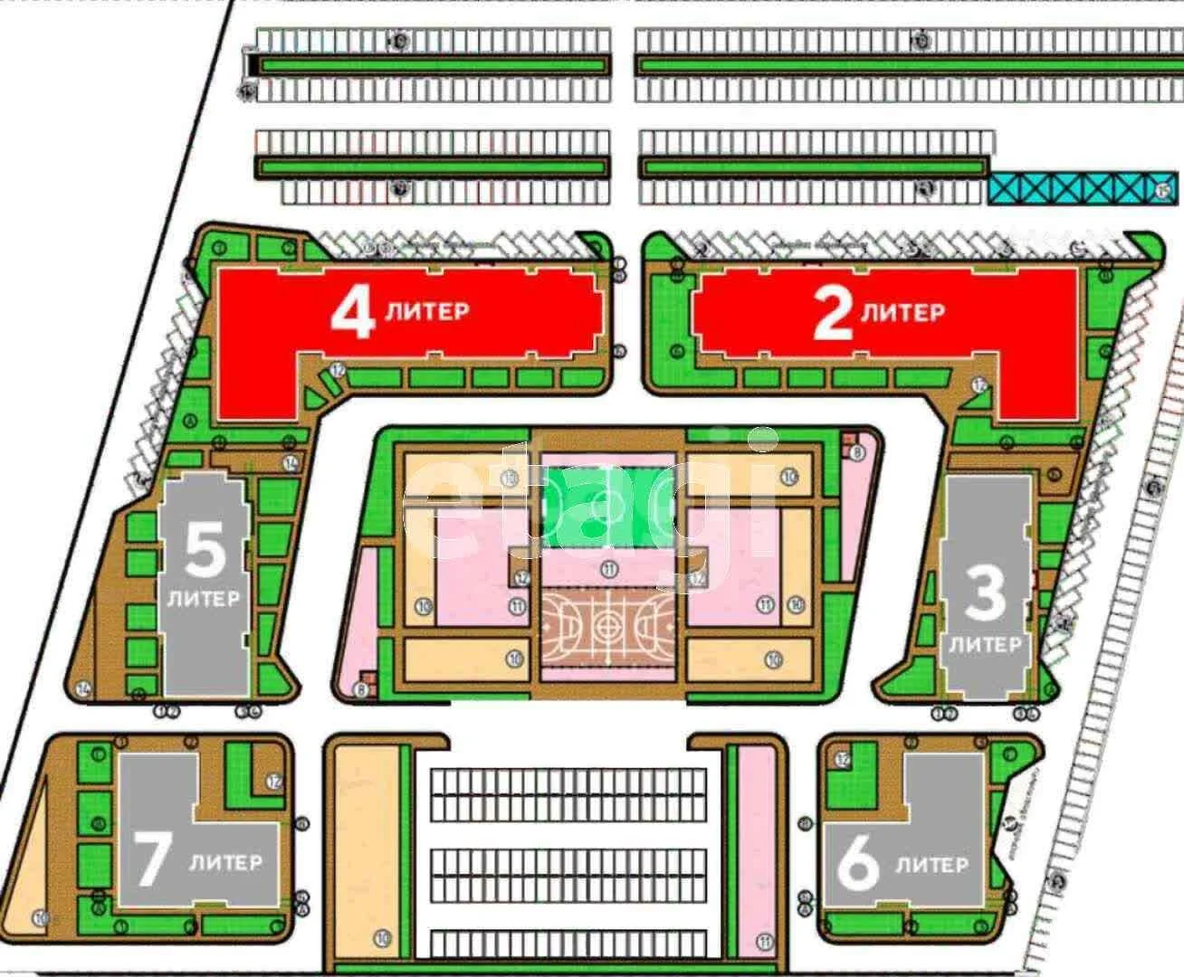 Студия, 19.5м² (улица Ивана Беличенко, ) - миниатюра 8