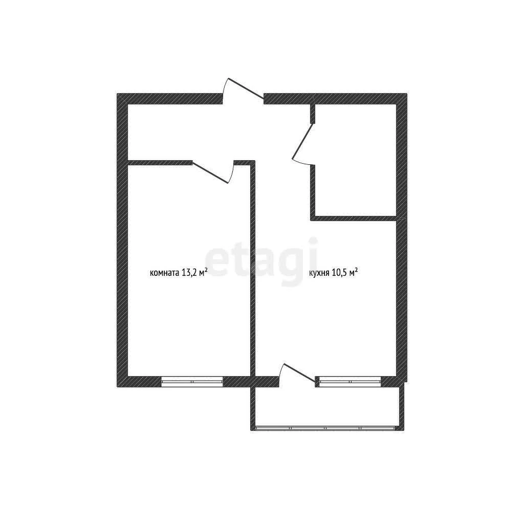 1-к квартира, 33.7м² (улица Тургеневское шоссе, 33к2ст33) - миниатюра 8