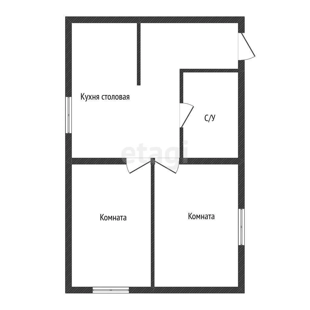 2-к квартира, 55.8м² (Пионерский проезд, 44) - миниатюра 15