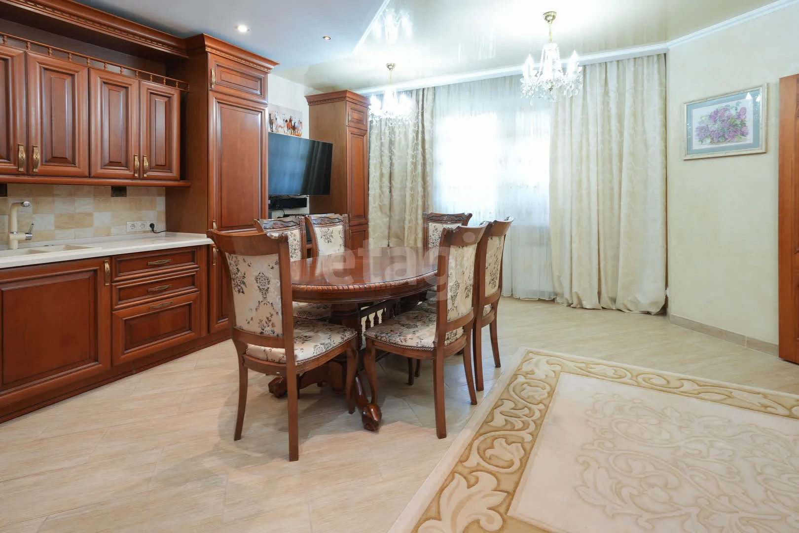 3-к квартира, 88.4м² (улица Кубанская Набережная, 31/1) - миниатюра 7