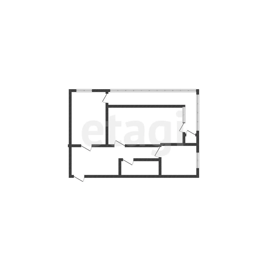 2-к квартира, 49.7м² (улица Западный Обход, 39/1к6) - миниатюра 30