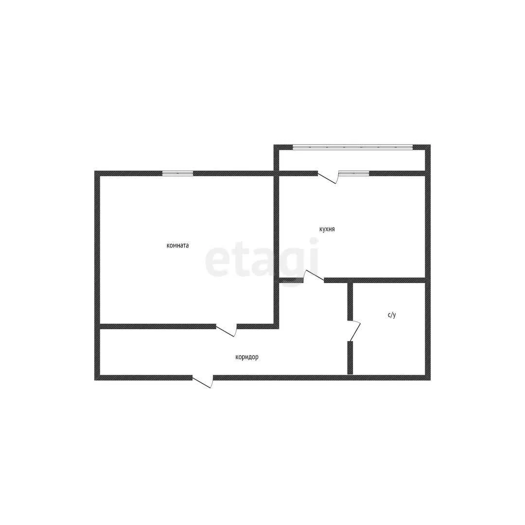 1-к квартира, 38.6м² (улица Трудовой Славы, 43к1) - миниатюра 27