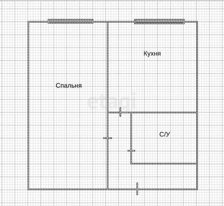1-к квартира, 33.3м² (Кадетская улица, 5) - миниатюра 9