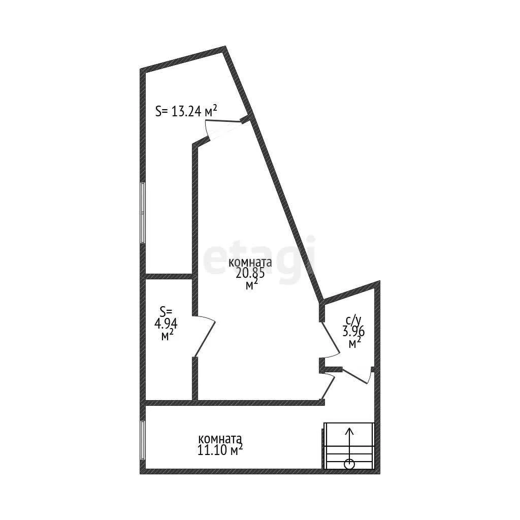 4-к+ квартира, 89.5м² (улица Героев-Разведчиков, 48) - миниатюра 18