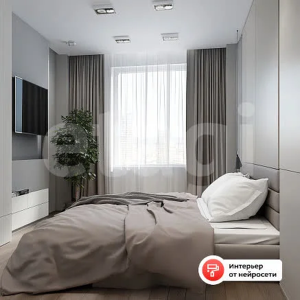1-к квартира, 33.9м² (улица Петра Метальникова, 36) - миниатюра 5