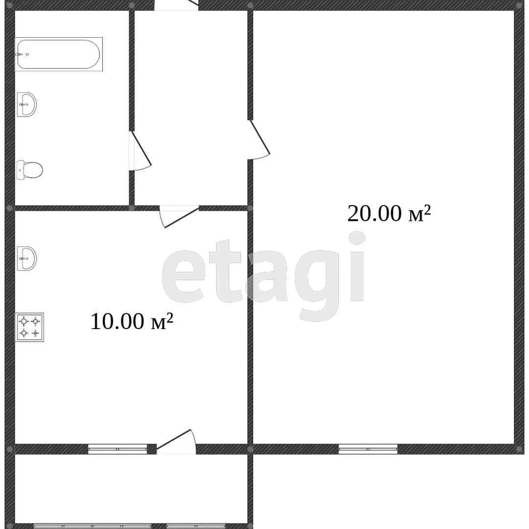 1-к квартира, 35м² (улица имени Невкипелого, 18к2) - миниатюра 24