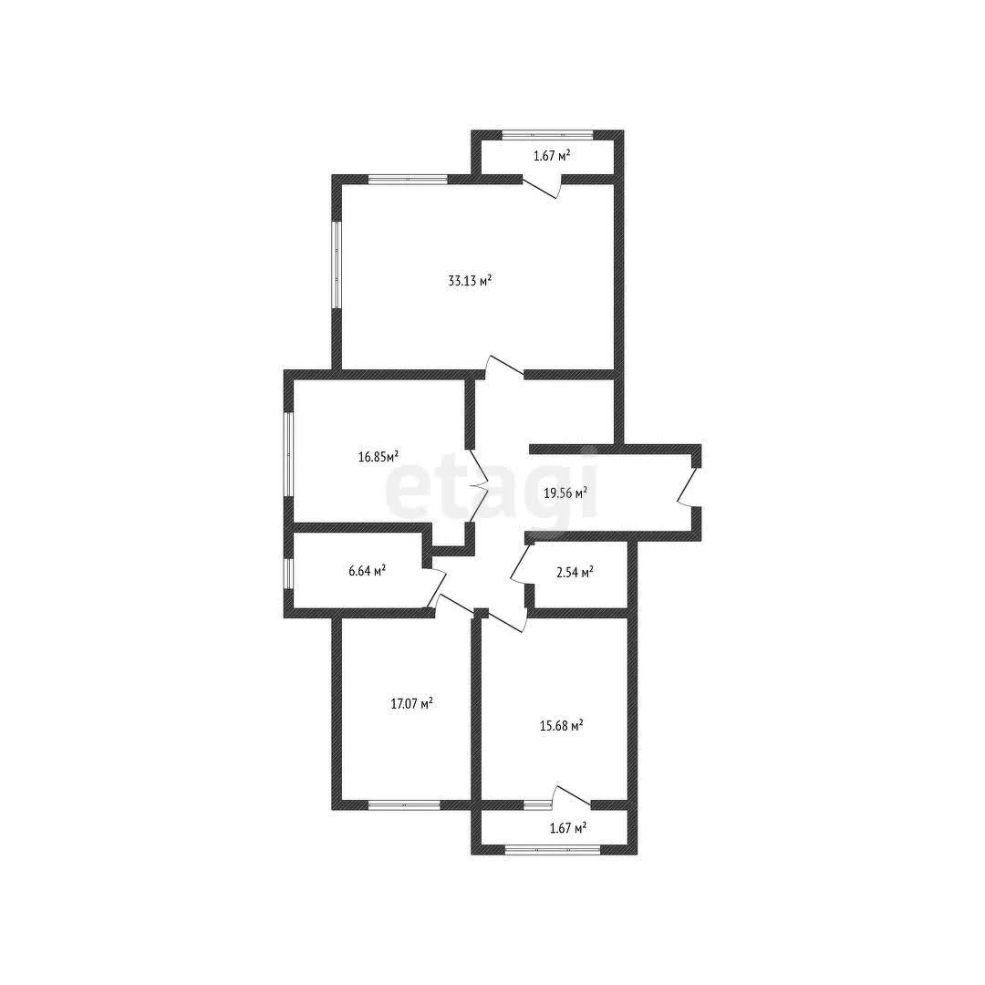 3-к квартира, 112.7м² (Веронская улица, 4) - миниатюра 7