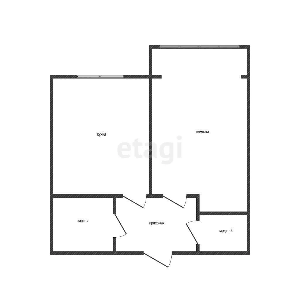 1-к квартира, 41.4м² (улица Дзержинского, 64/2) - миниатюра 9