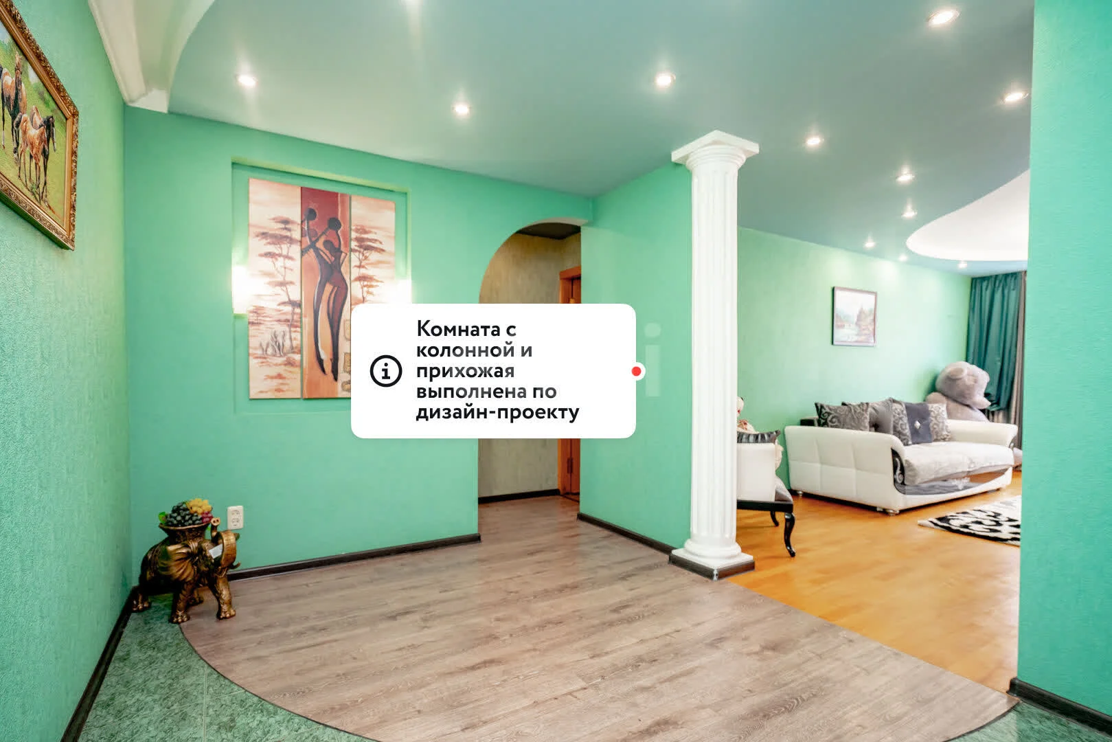 3-к квартира, 73.6м² (улица 70-летия Октября, 26) - миниатюра 12