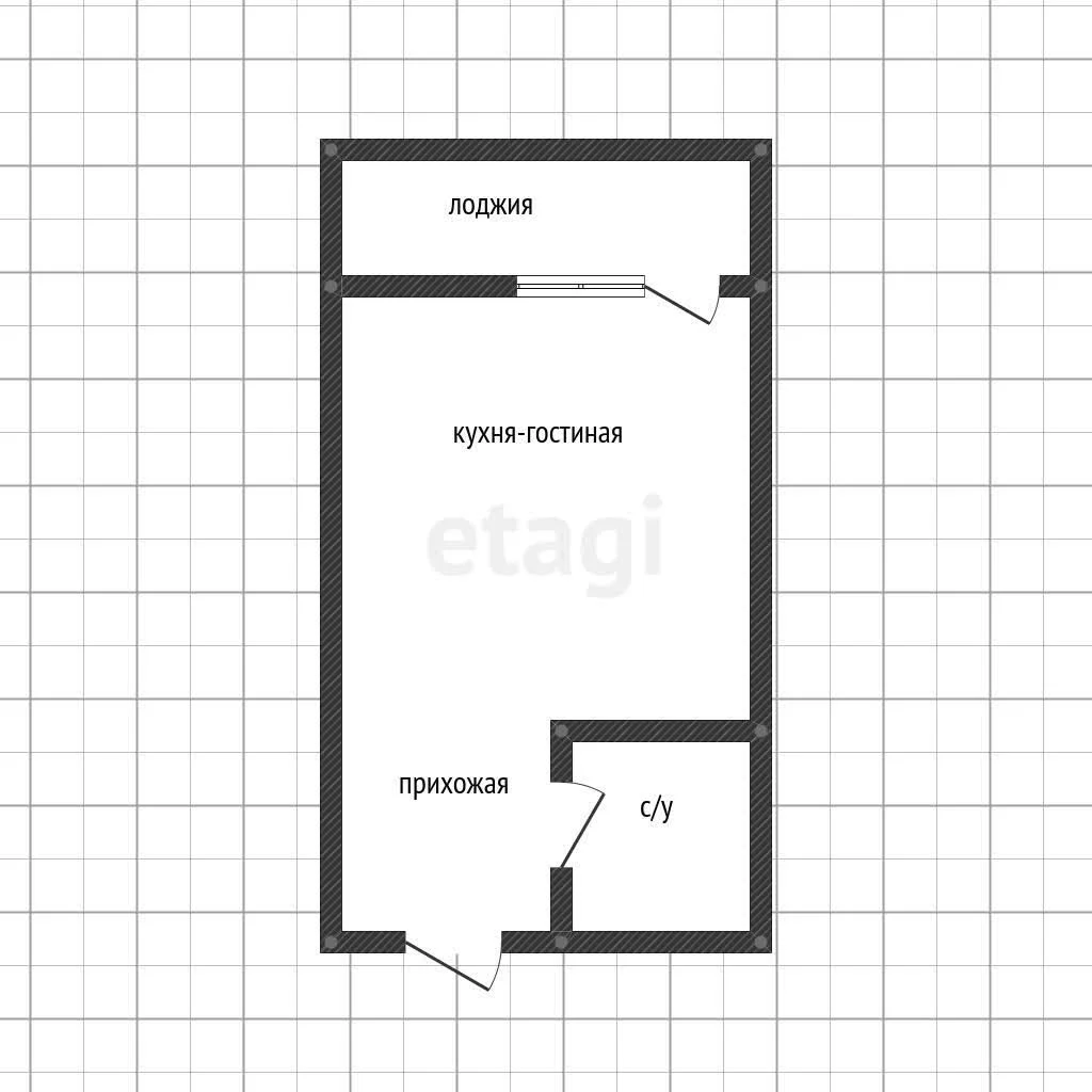 Студия, 20м² (улица Западный Обход, 38/1к3) - миниатюра 7