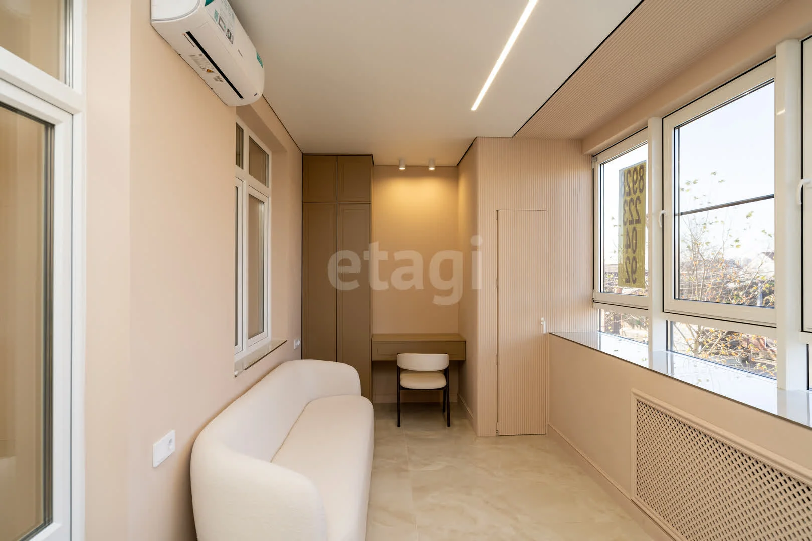 1-к квартира, 48.5м² (улица Чкалова, 8) - миниатюра 6