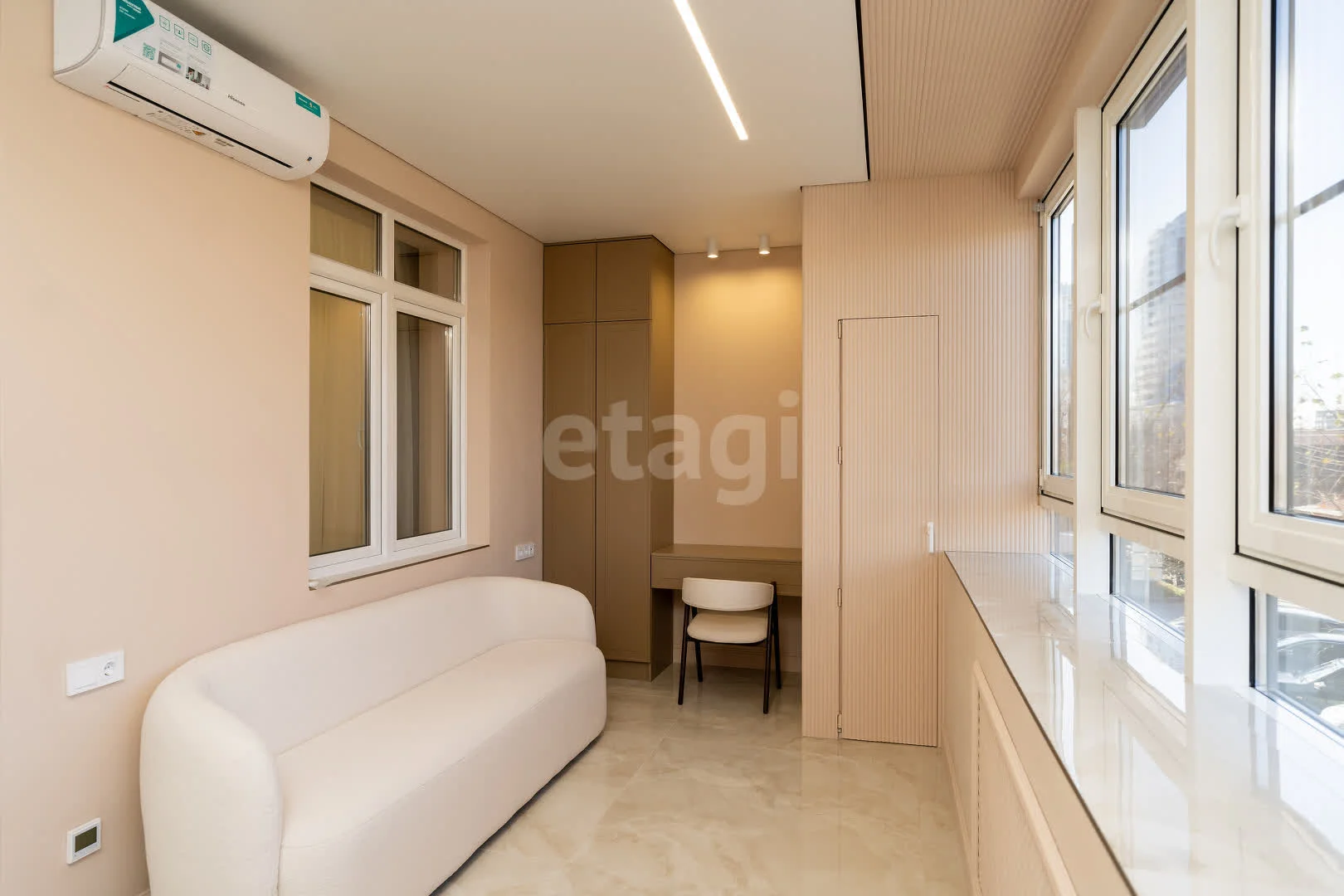1-к квартира, 48.5м² (улица Чкалова, 8) - миниатюра 7