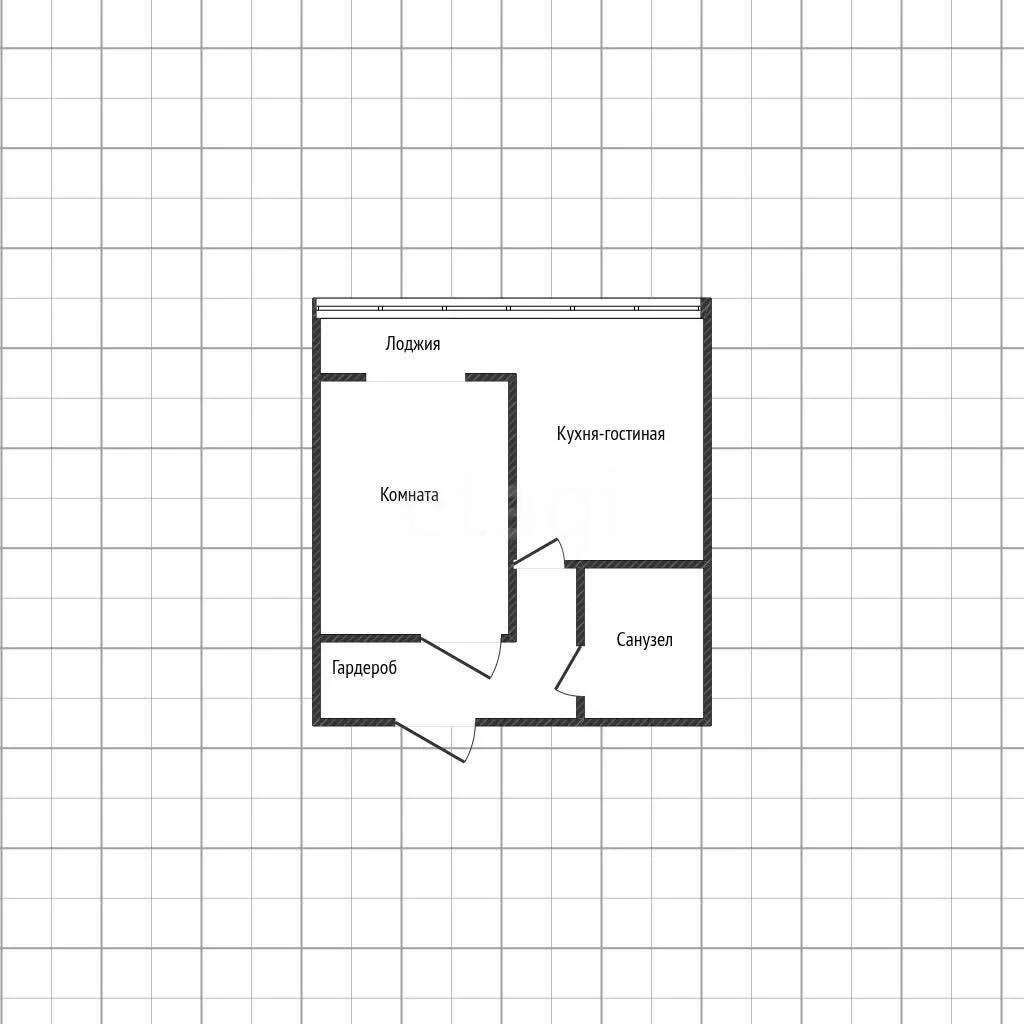 1-к квартира, 34.2м² (улица Западный Обход, 57к1) - миниатюра 18