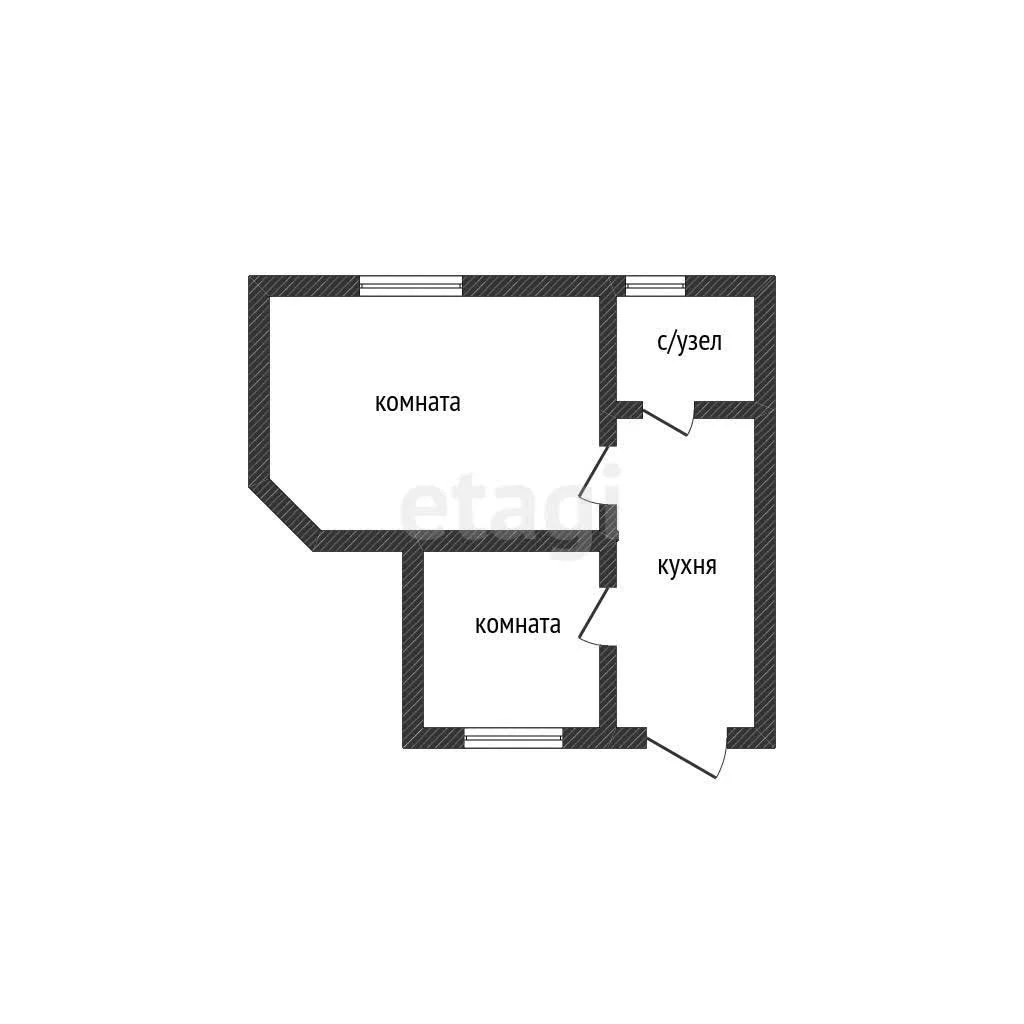 2-к квартира, 29.4м² (Базовская улица, 26) - миниатюра 10
