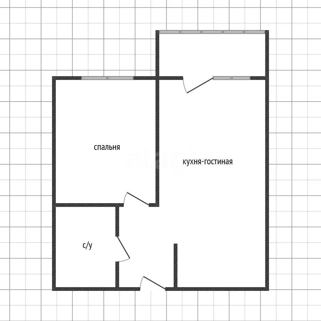 1-к квартира, 37.3м² (Конгрессная улица, 41) - миниатюра 23