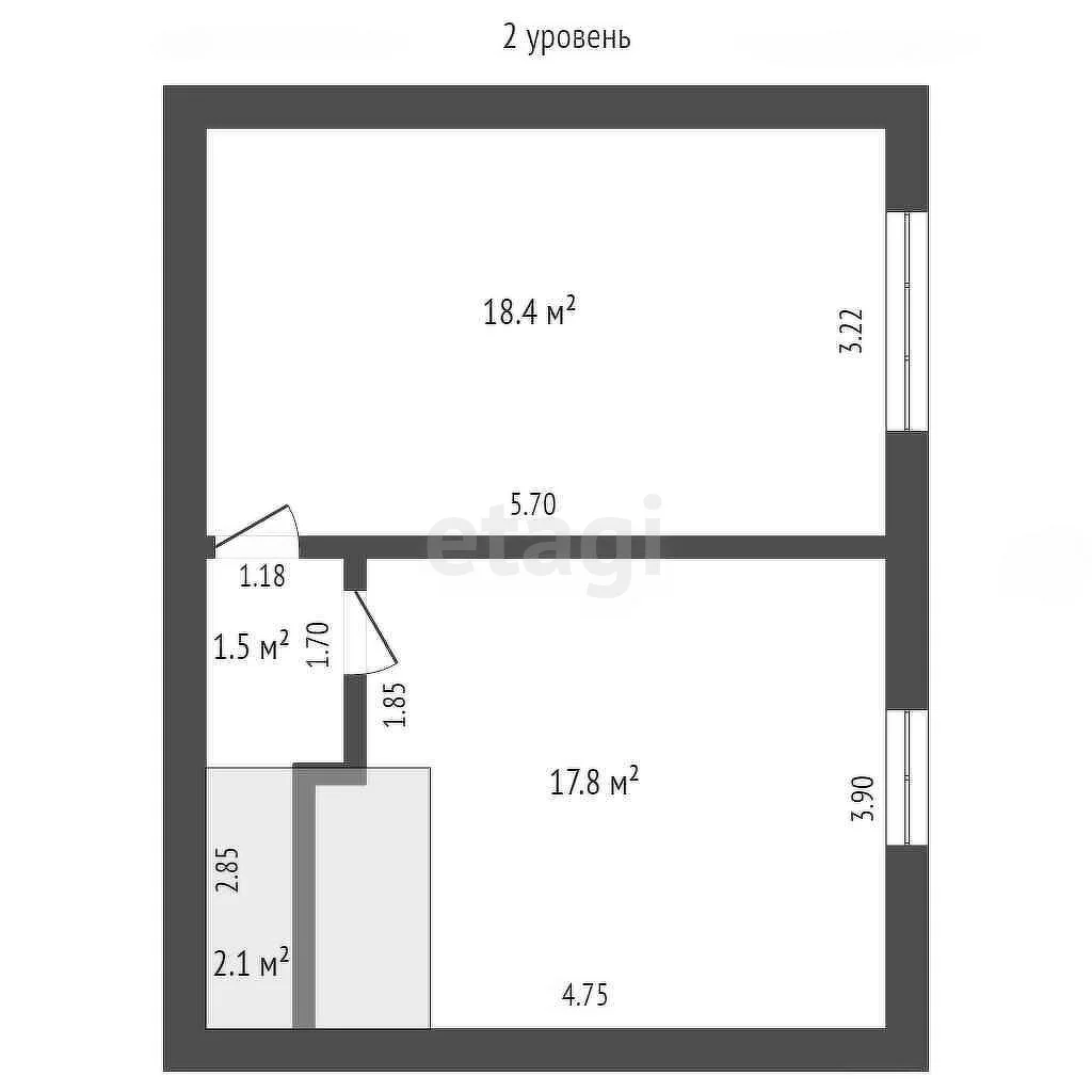 4-к+ квартира, 103.5м² (улица имени Дзержинского, 119/2) - миниатюра 23