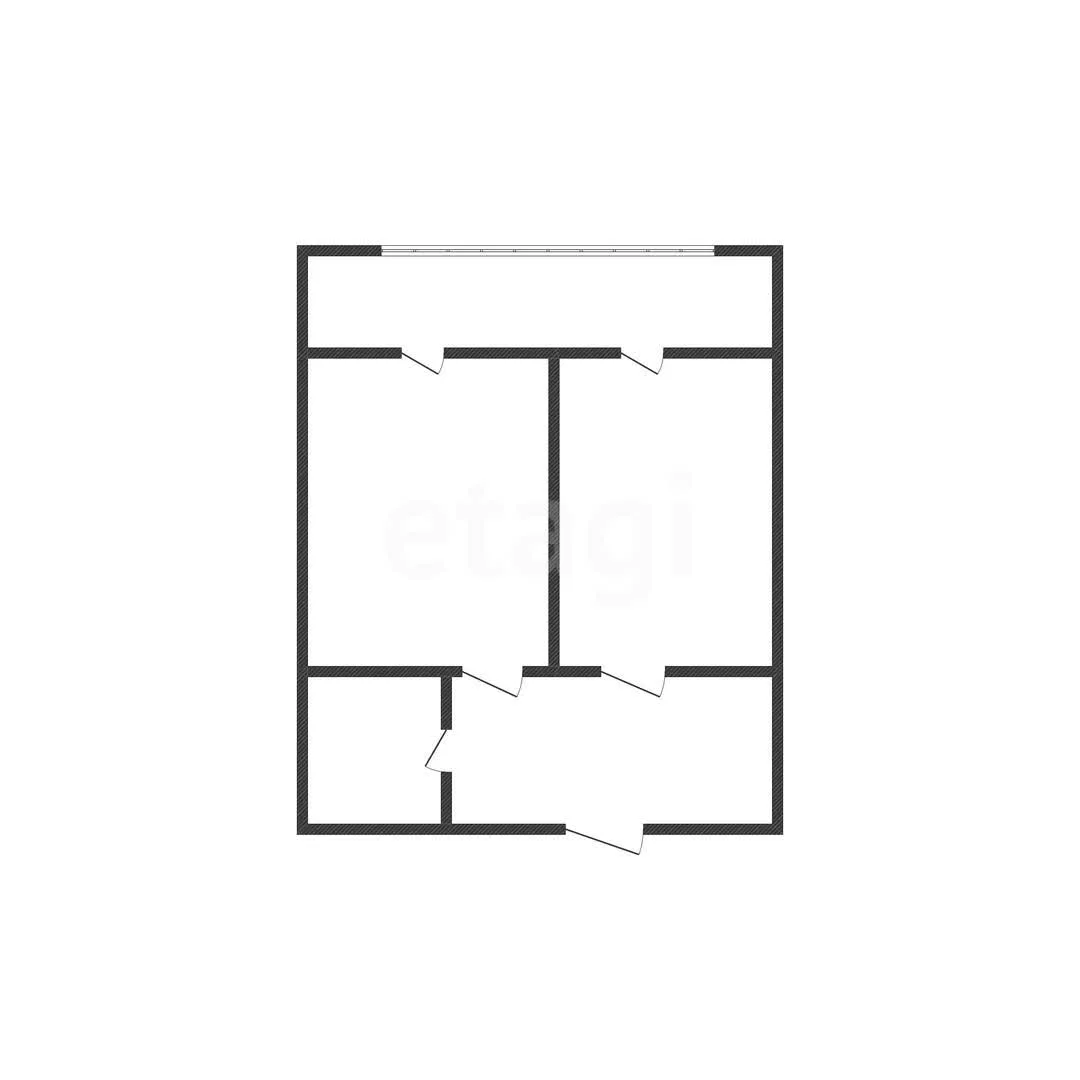 1-к квартира, 52м² (улица имени 40-летия Победы, 33г) - миниатюра 3