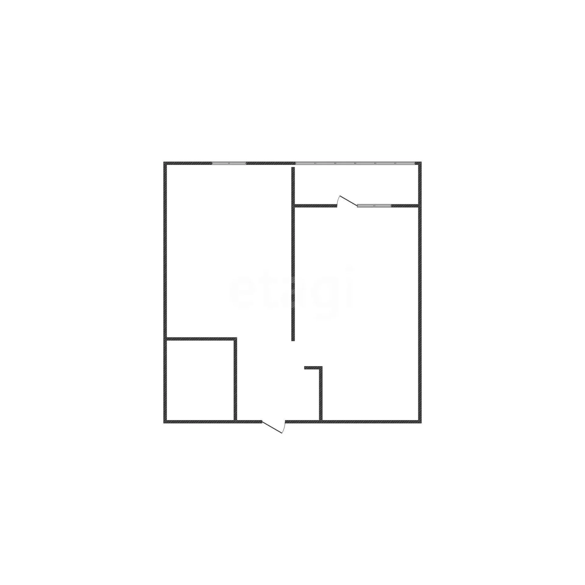1-к квартира, 37.8м² (Колхозная улица, 5/2к3) - миниатюра 4