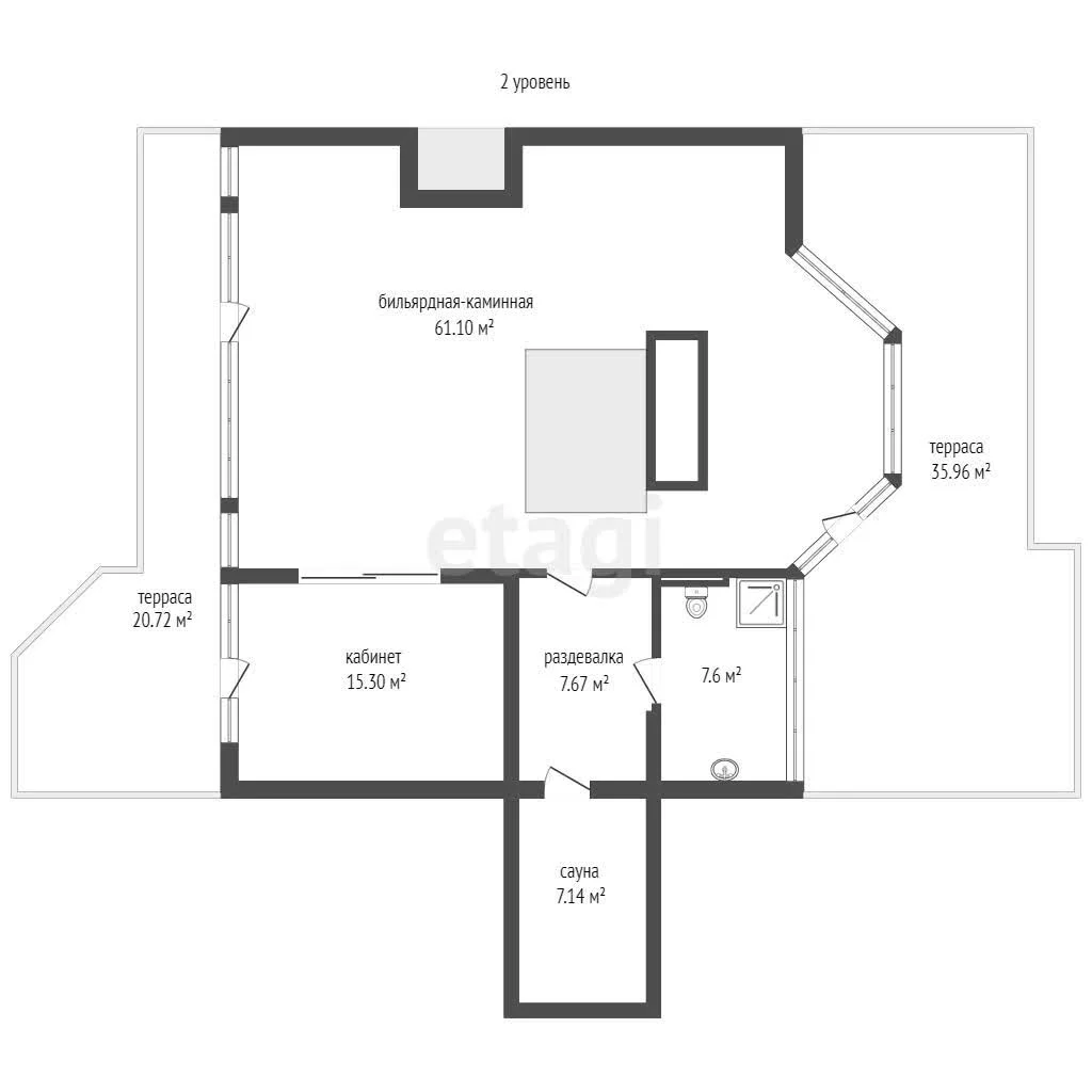 4-к+ квартира, 263.5м² (улица Филатова, 19) - миниатюра 18