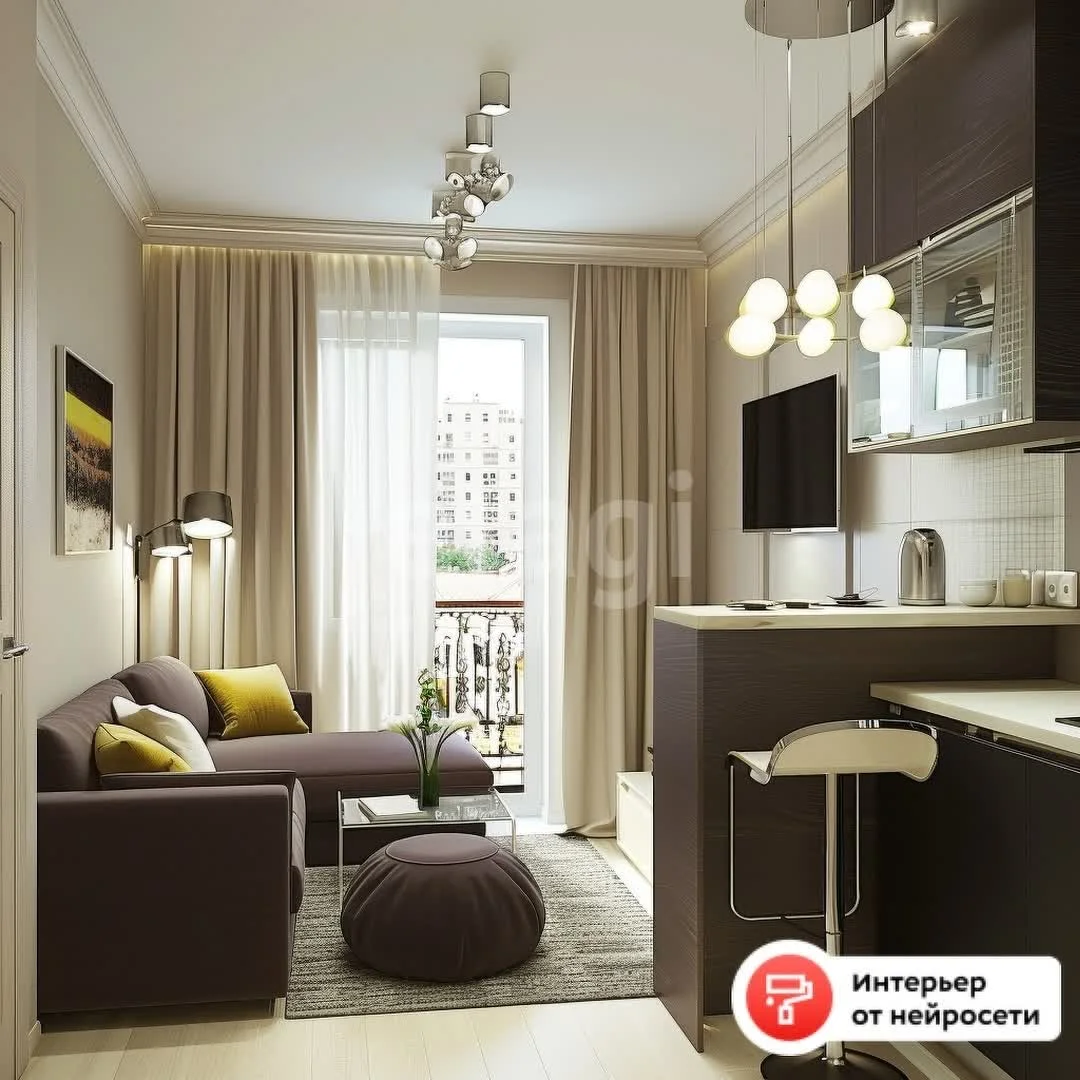 Студия, 24.2м² (Природная улица, 10бк2) - миниатюра 3