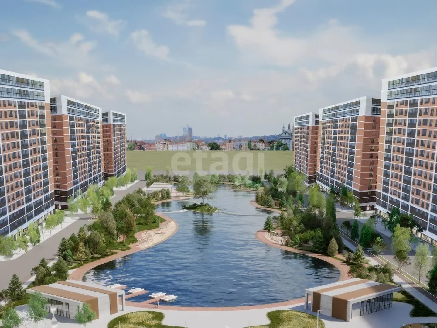 1-к квартира, 35.9м² (улица Ивана Беличенко, ) - миниатюра 7