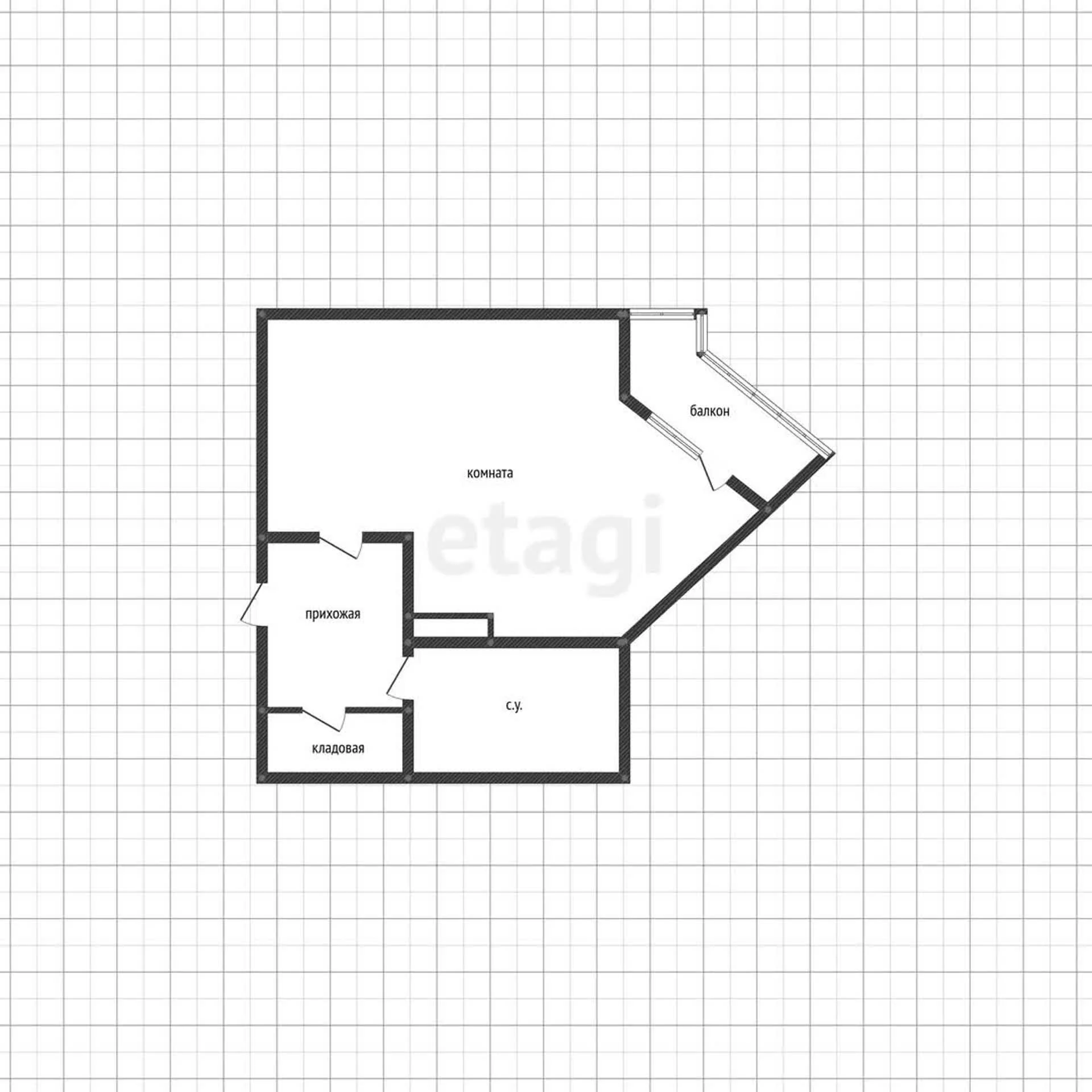 Студия, 32.9м² (Душистая улица, 60к2) - миниатюра 7