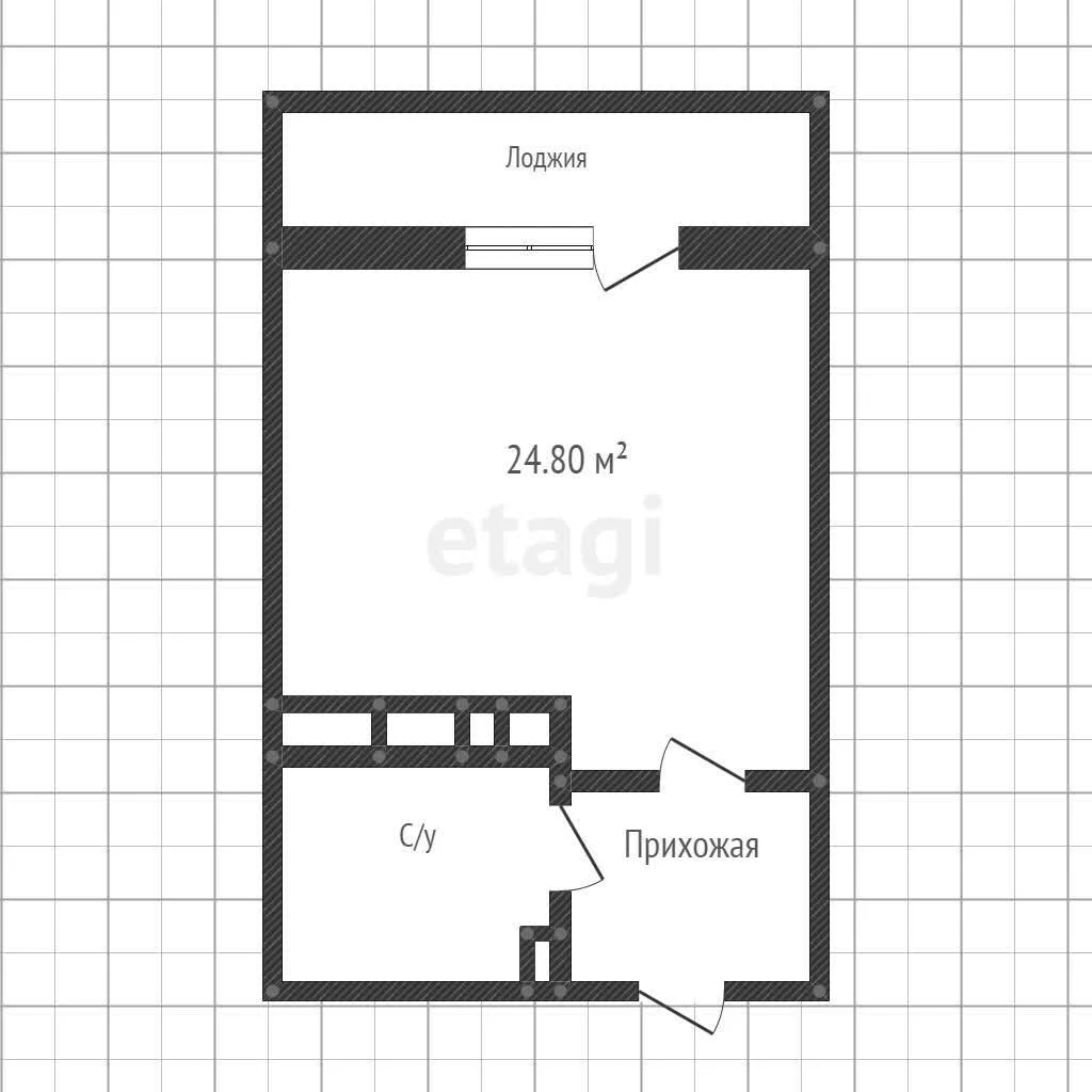 Студия, 24.8м² (улица имени Героя Ростовского, 8к3) - миниатюра 18