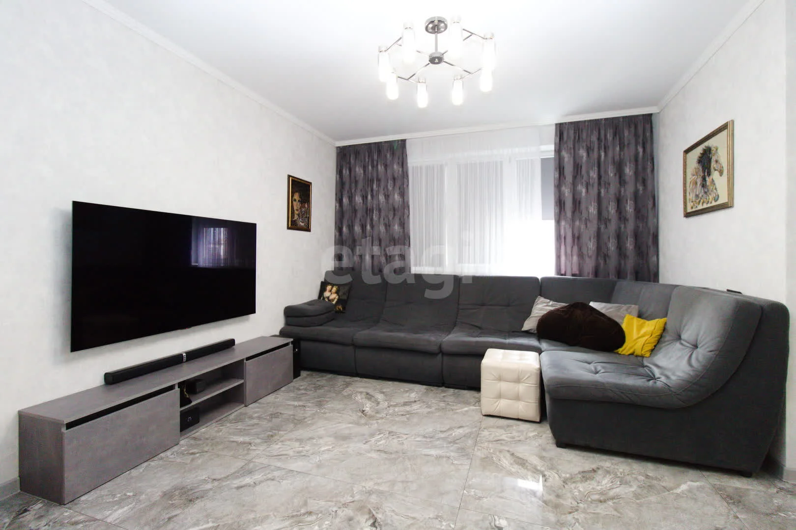3-к квартира, 77.9м² (Российская улица, 72/5) - миниатюра 4