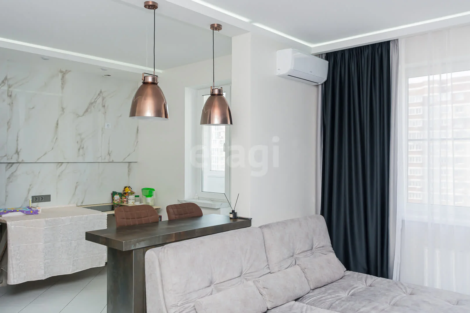 2-к квартира, 48.6м² (улица Евгении Жигуленко, 13к2) - миниатюра 14