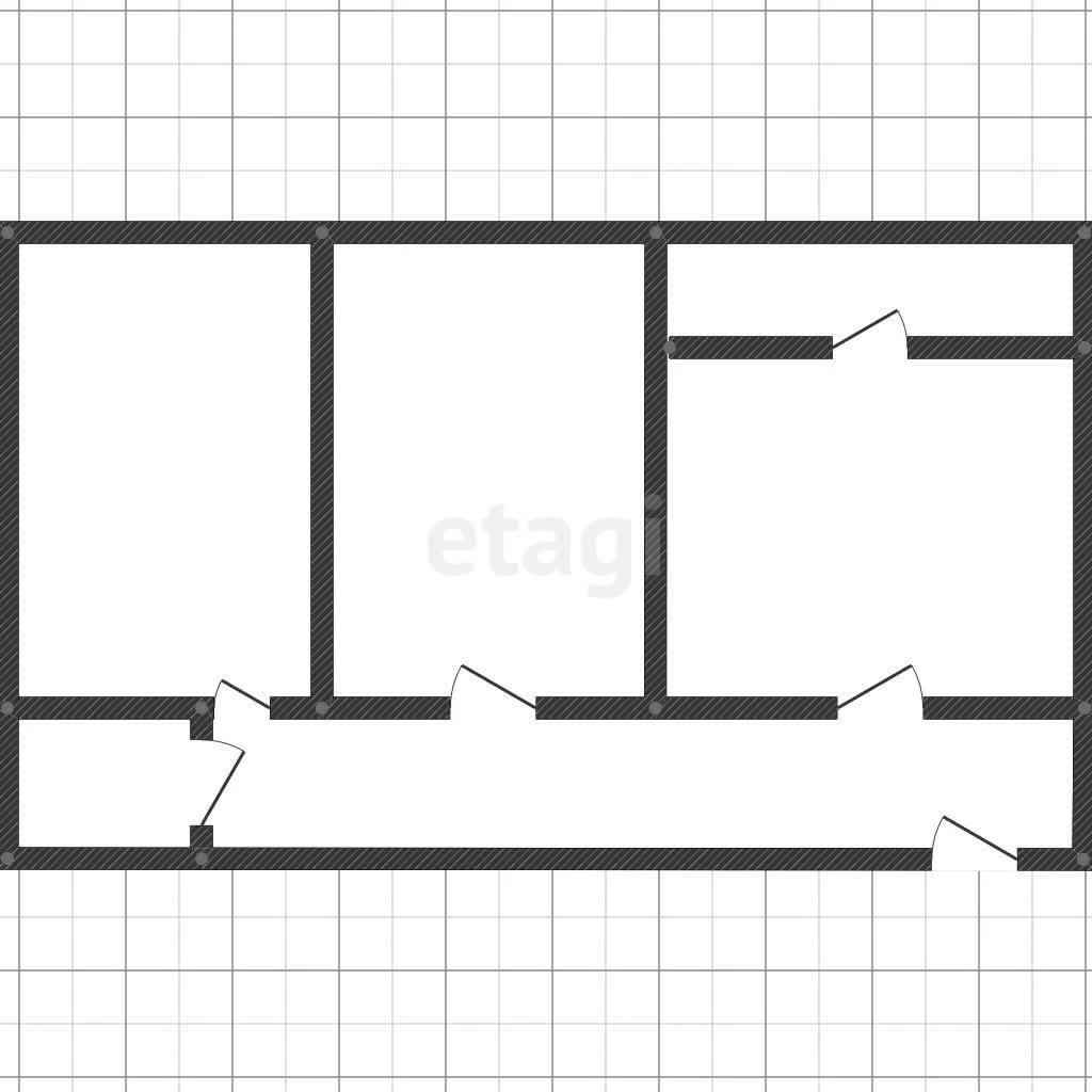 2-к квартира, 57.5м² (Шоссейная улица, 63к12) - миниатюра 14