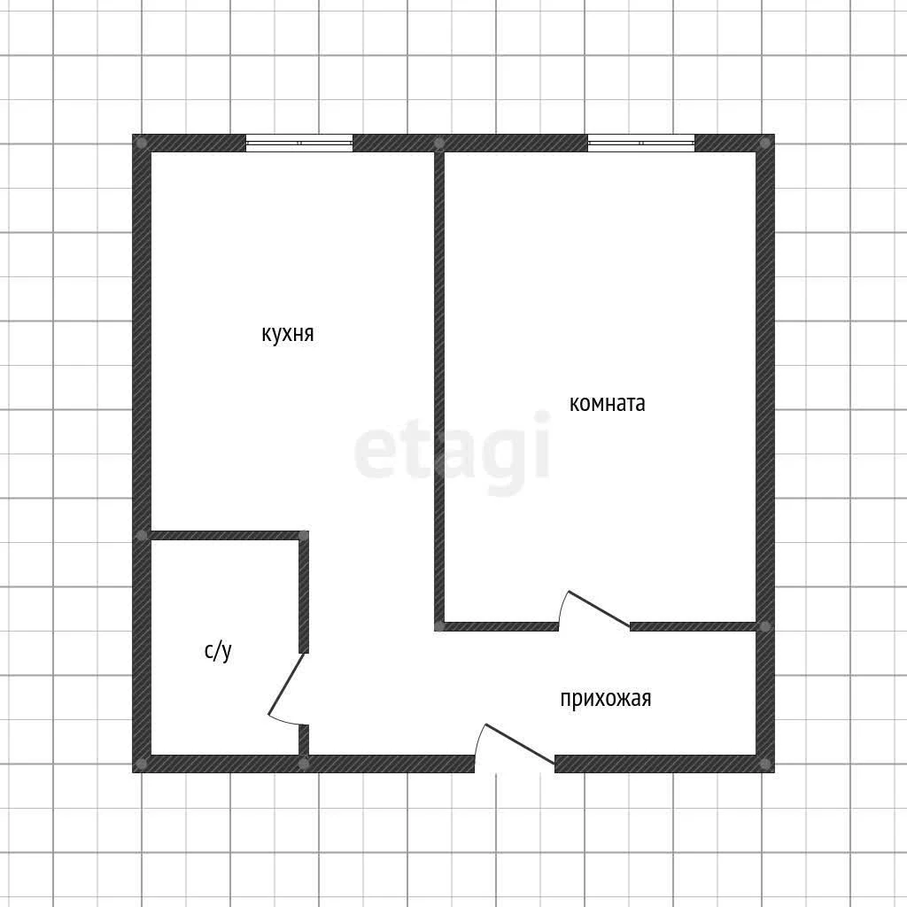 1-к квартира, 35м² (Душистая улица, 47) - миниатюра 7