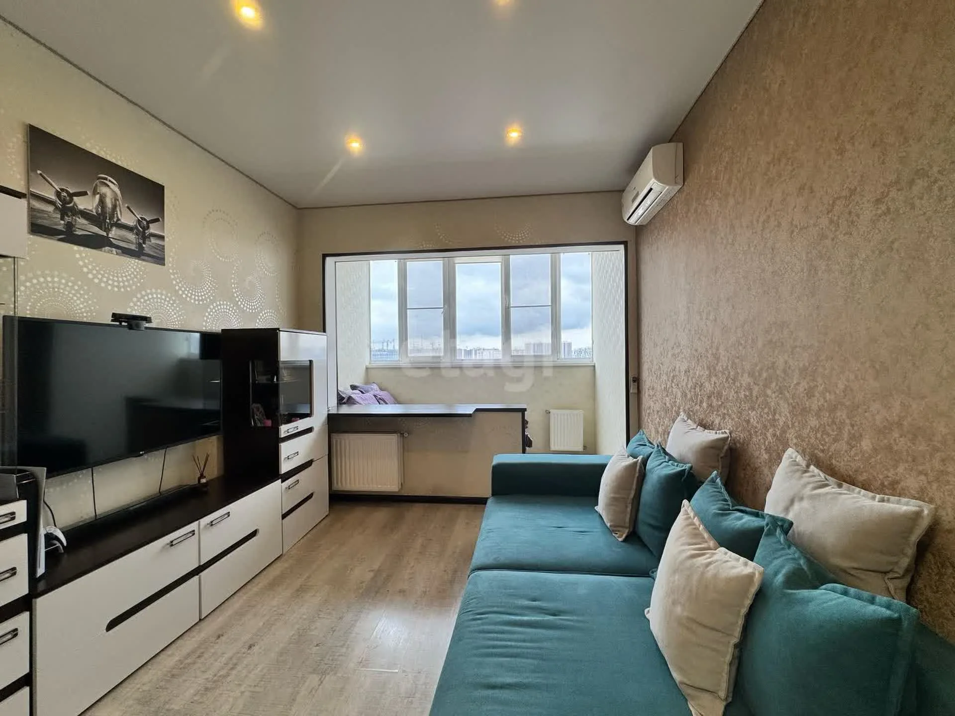 1-к квартира, 44.9м² (Российская улица, 267к3) - изображение 1
