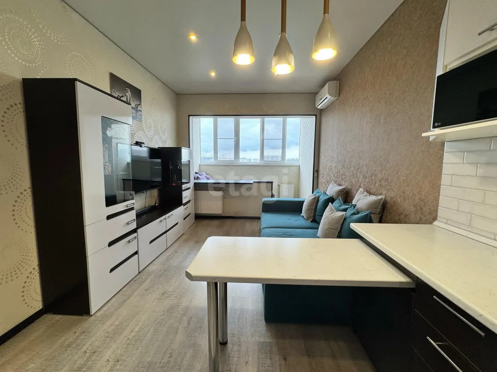 1-к квартира, 44.9м² (Российская улица, 267к3) - миниатюра 4